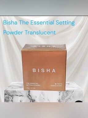 BISHA The Essential Setting Powder - Tokyo Translucent Sealed NIB 20g/.71oz